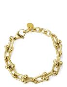 Bead U Link L Bracelet Gold Accessories Jewellery Bracelets Chain Brac...