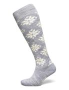 Rose Sock Sport Socks Regular Socks Grey Kari Traa