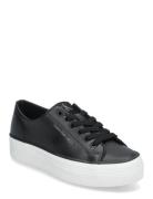 Bold Vulc Flatf Low Lth In Lave Sneakers Black Calvin Klein