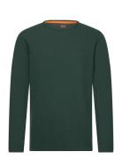 Tempesto Tops T-shirts Long-sleeved Green BOSS