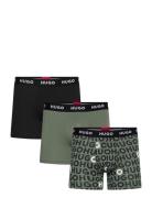 Boxerbr Trplt Design Boksershorts Green HUGO