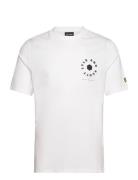 Football Wheel Graphic T-Shirt Tops T-shirts Short-sleeved White Lyle ...