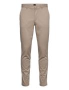 Kaito1 Bottoms Trousers Chinos Beige BOSS