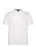 Emb Original Shield Polo Tops Polos Short-sleeved White GANT