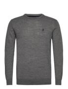 Matt Reg Cw Mcs M Knit Tops Knitwear Round Necks Grey MCS