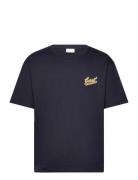 Gant Graphic Tshirt Tops T-shirts Short-sleeved Navy GANT