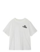 Nkfkatin Nreg Ss Top Tops T-shirts Short-sleeved White Name It