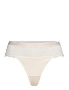 Thong Stringtruse Undertøy Cream Calvin Klein