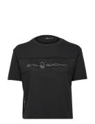 W Beam Top Tops T-shirts & Tops Short-sleeved Black Sail Racing