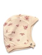 Helmet, Single Layer - Aop Accessories Headwear Hats Baby Hats Cream C...