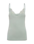 Sc-Marica 168 Tops T-shirts & Tops Sleeveless Green Soyaconcept