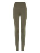 Float High-Rise Legging, Long Bottoms Running-training Tights Khaki Gr...