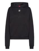 Delfinia Tops Sweat-shirts & Hoodies Hoodies Black HUGO