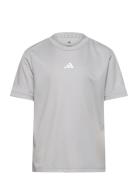 J Tr-Es T Tops T-shirts Short-sleeved Grey Adidas Sportswear