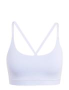 All Me Ls Bra Sport Bras & Tops Sports Bras - All Purple Adidas Perfor...