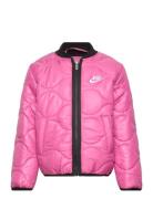 Mw-Mid-Weight Outerwear Sport Jackets & Coats Puffer & Padded Pink Nik...