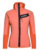 Terrex Techrock Hooded Wind Fleece Jacket Sport Sweat-shirts & Hoodies...