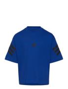 J Fi 3S T Tops T-shirts Short-sleeved Blue Adidas Sportswear