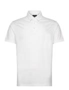 Polo Shirt Tops Polos Short-sleeved White Emporio Armani