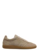 Slhfinley Suede Sneaker Lave Sneakers Beige Selected Homme