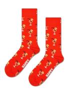 Orange Spritz Sock Underwear Socks Regular Socks Red Happy Socks