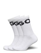 3P Qs Iconic Cc Underwear Socks Regular Socks White HUGO