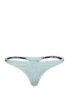 Dipped String Thong Stringtruse Undertøy Blue Calvin Klein