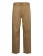 Chino-Straight Bottoms Trousers Chinos Beige BOSS