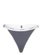 String Thong Stringtruse Undertøy Grey Calvin Klein