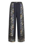 Fabert Bottoms Trousers Wide Leg Multi/patterned Munthe