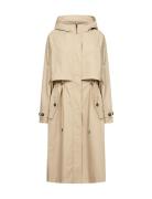 Sc-Lora Outerwear Rainwear Rain Coats Beige Soyaconcept