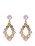 Mini Delia Earrings Øredobber Smykker Pink Caroline Svedbom