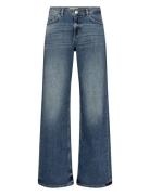 Mmdara Vint Jeans Bottoms Jeans Wide Blue MOS MOSH