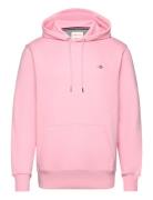 Reg Shield Hoodie Tops Sweat-shirts & Hoodies Hoodies Pink GANT