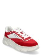 Cph56 Material Mix Red Lave Sneakers Red Copenhagen Studios