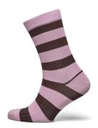 Signe Socks Lingerie Socks Regular Socks Pink Mp Denmark