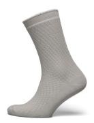 Greta Socks Lingerie Socks Regular Socks Grey Mp Denmark