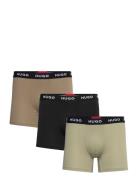 Boxerbr Triplet Pack Boksershorts Khaki Green HUGO