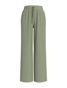 Vijosa Hw Wide Pants - Noos Bottoms Trousers Wide Leg Green Vila