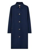 Mmbora Rain Trenchcoat Trench Coat Kåpe Navy MOS MOSH