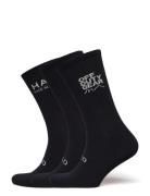 Halo Cotton Socks Underwear Socks Regular Socks Black HALO