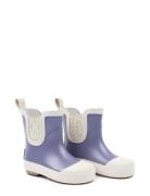 Short Wellies W Glitter Gummistøvler Purple Mikk-line