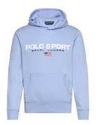 Polo Sport Fleece Hoodie Sport Sweat-shirts & Hoodies Hoodies Blue Pol...