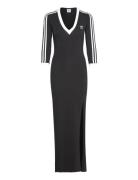 Maxi Dress V Maxikjole Festkjole Black Adidas Originals