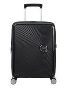 Soundbox Spinner 55/20 Tsa Exp Bags Suitcases Black American Tourister