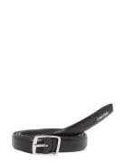 Slim Square Buckle Belt 2.0 Belte Black Calvin Klein