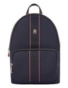 Poppy Backpack Corp Ryggsekk Veske Navy Tommy Hilfiger