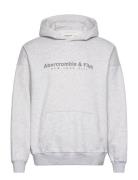 Anf Mens Mfo Tops Tops Sweat-shirts & Hoodies Hoodies Grey Abercrombie...