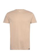 Fine Jersey Thor Tee Fav Tops T-shirts Short-sleeved Beige Mads Nørgaa...