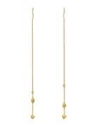 Milia Earrings Øredobber Smykker Gold Maanesten